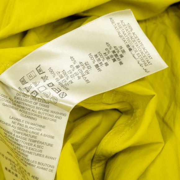 Burberry Brit Chartreuse Mini Trench - Picture 9 of 9